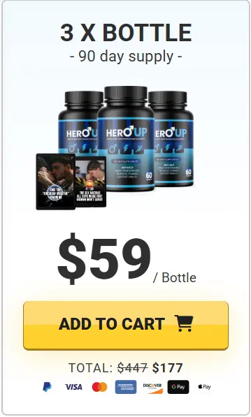  HeroUP - 3 Bottle